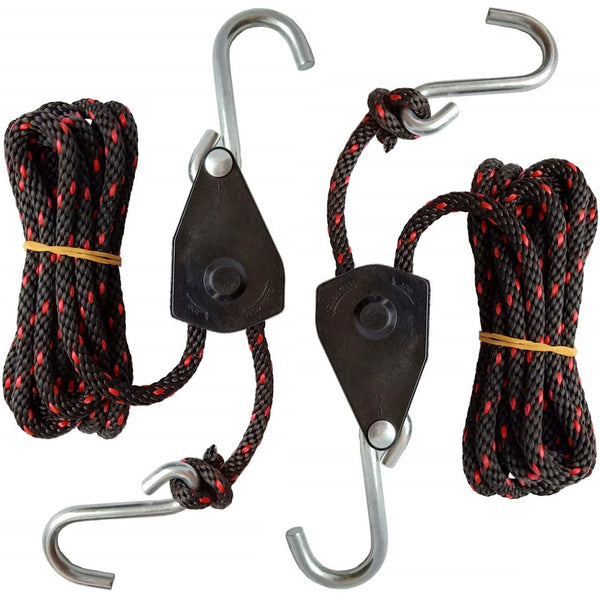 DORSAL Ratchet Canoe and Kayak Bow and Stern Tie Downs 1/4 Heavy Duty –  DORSAL®