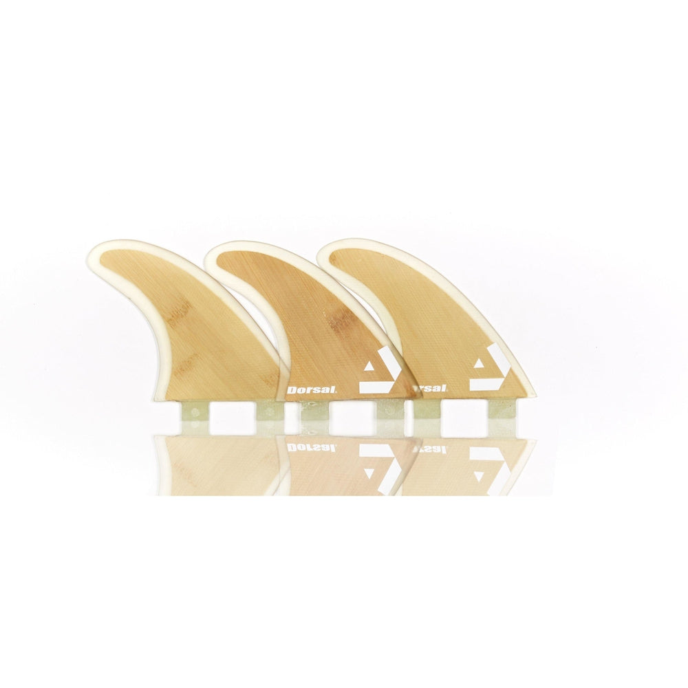 DORSAL Surfboard Fins Bamboo Hexcore Thruster Set (3) Honeycomb FCS Compatible - by DORSAL Surf Brand - Dorsalfins.com?ÇÄ