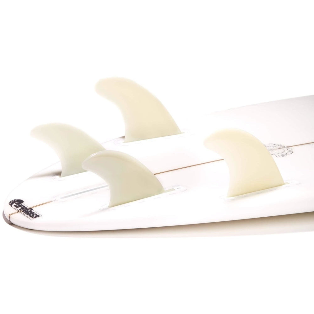 DORSAL Surfboard Fins FlexCore Surfboard Quad Set (4) FUT Base - Glass Filled Natural - by DORSAL Surf Brand - Dorsalfins.com?ÇÄ
